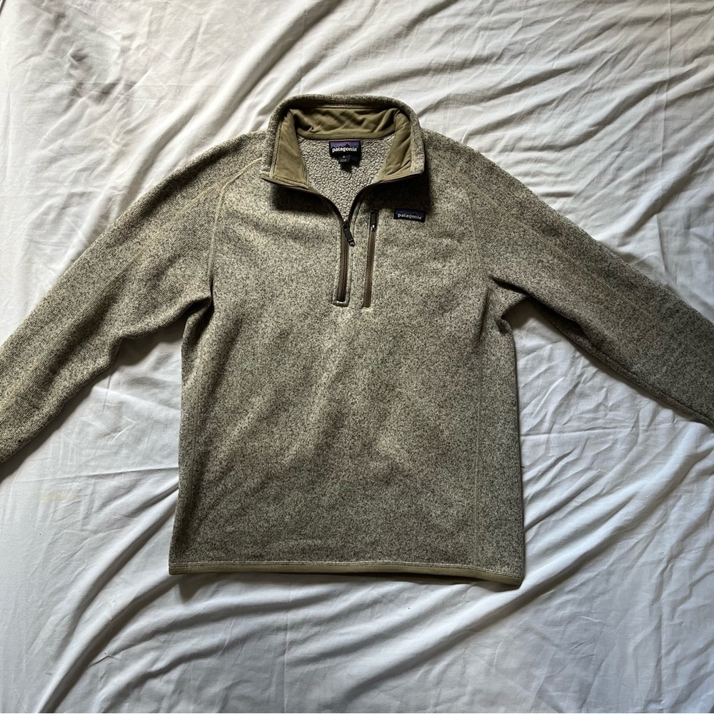 Patagonia Tan Better Sweater 1/4 Zip